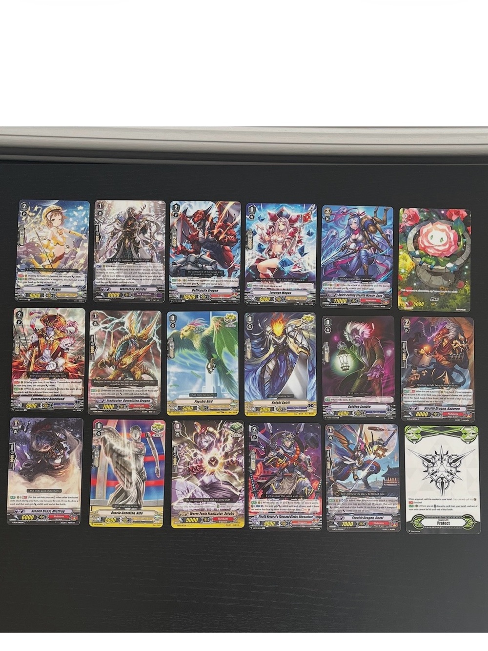 Bushiroad Cardfight Vanguard Card Lot Of 18